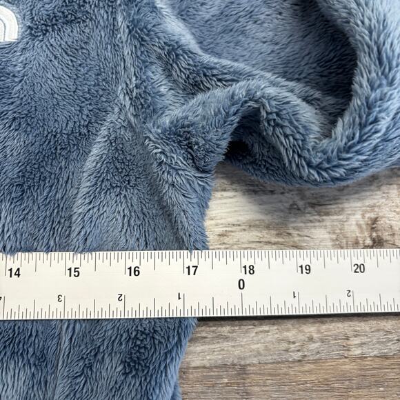 TNF The North Face Blue Womens S Plush Fleece Teddy Hikercore Osito Jacket - Picture 6 of 8
